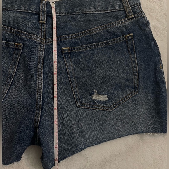 Free People Womens Sz 26 Sofia Short in Washed Denim Sz 26 - Picture 7 of 8